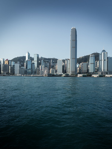 Pemandangan cakrawala Hong Kong